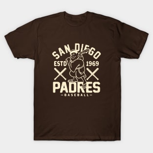 Retro San Diego Padres 2 by Buck Tee T-Shirt